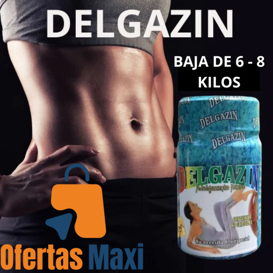 Adelgazante Natural 100% Efectivo | Quema Grasa y Controla el Apetito (DELGAZIN) ENVÍO GRATIS